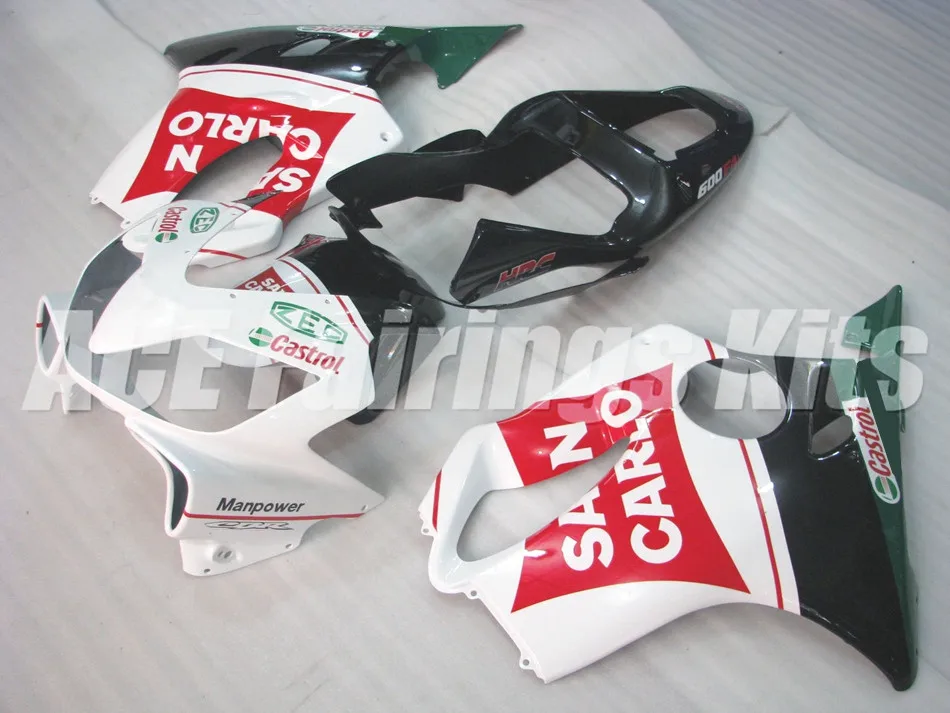

New ABS Injection Mold Motorcycle Fairings Kit Fit for HONDA CBR600 F4i 2001 2002 2003 01 02 03 FS Red white