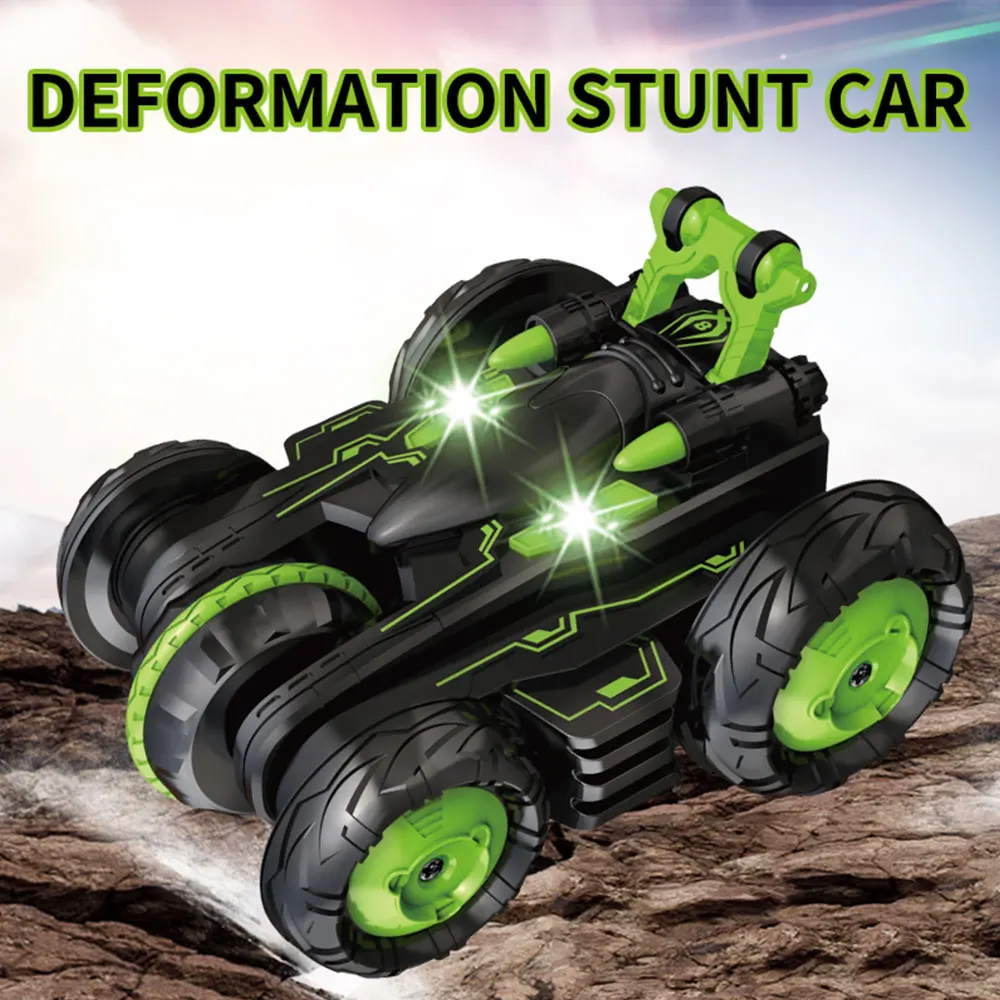 1/28 RC трюк CarSuper крутая машина 90 градусов стоящая вращающаяся Дрифт крутая гусеничная машина со светодиодным светильник забавные игрушки
