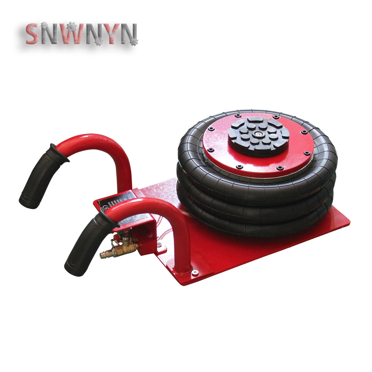 

Hand-held Pneumatic Jack 3T Air Jack 3 Rings Compressed Air Light Truck 6600lbs 3000kg
