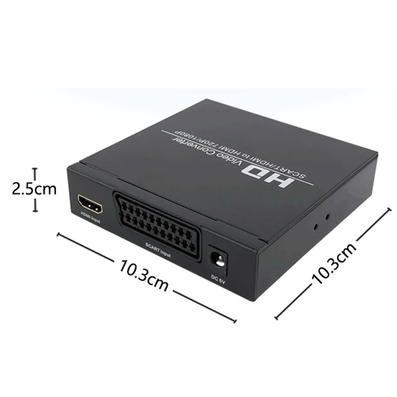 SCART HDMI в HDMI конвертер с аудио выходом 3,5 мм разъем цифровой коаксиальный аудио выход для старого ТВ DVD усилитель видео аудио
