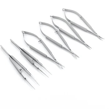 

1pc ophthalmic microsurgical instruments 12.5cm scissors/Needle holders /tweezers stainless steel surgical tool
