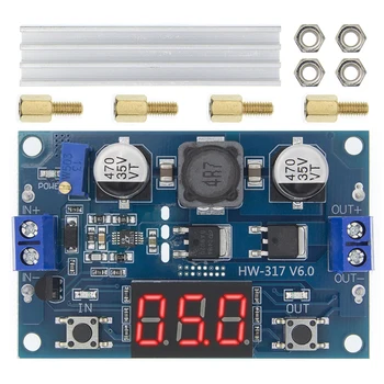 

DC DC-DC 3~35V to 3.5~35V LTC1871 Booster step up Step-up module Converter Regulated Power Supply+VoltMeter