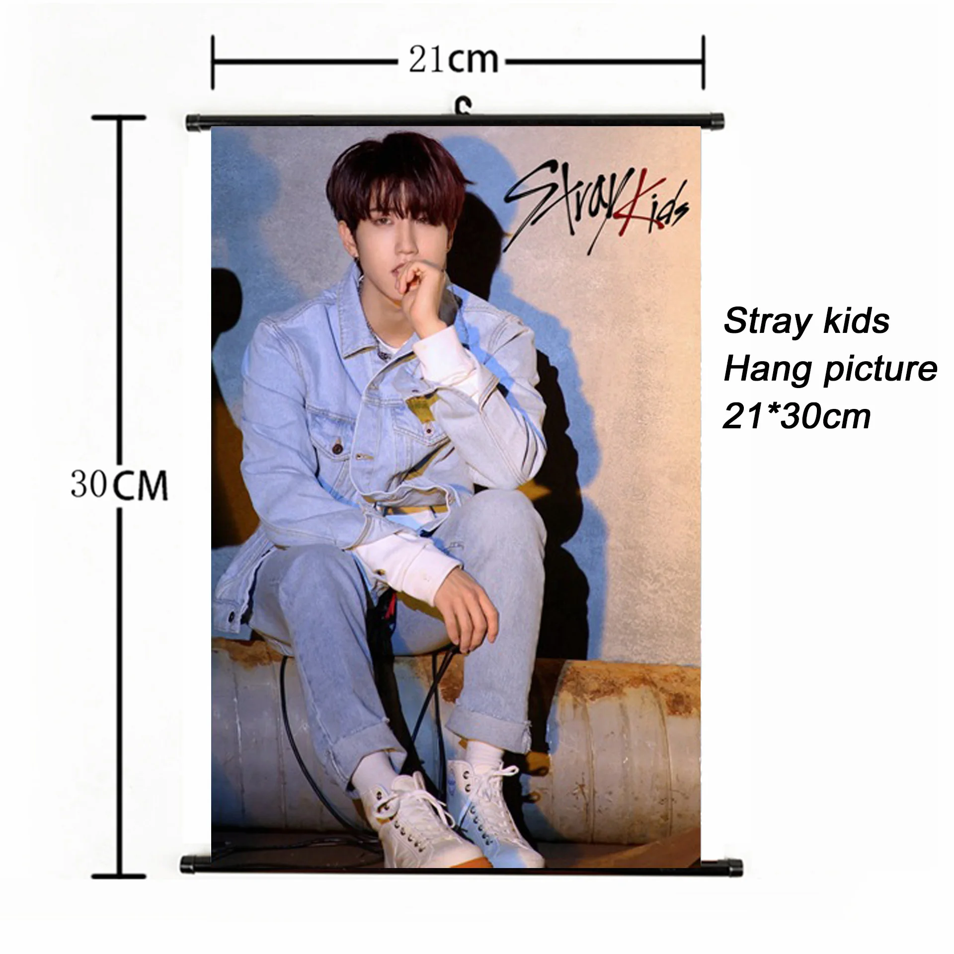 Модный Kpop Stray Kids have picture 21*30 см постер stray kids album photocard для фанатов Коллекция корейский Канцелярский набор - Цвет: SKD00870