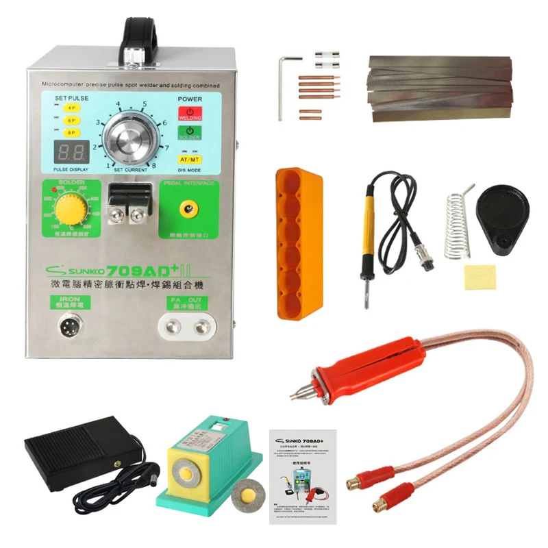 SUNKKO 709AD+ lithium battery induction automatic spot welding machine