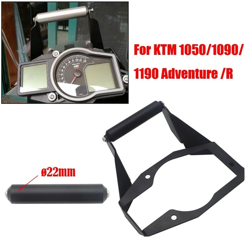 Для 1050 1090 1190 приключение ADV Мотоцикл инструмент Gps крепление адаптер держатель кронштейн Аксессуары для мотоциклов, черный
