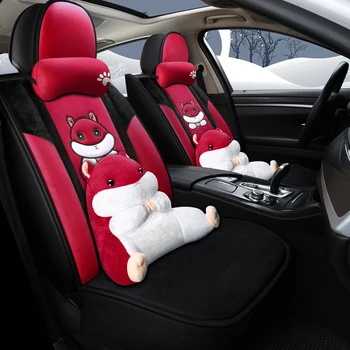 

Winter Auto Full coverage Seats Covers Plush Car Seat Cover for Audi a1 a3 a4 a4 allroad quattro a5 tt a6l a6allroad