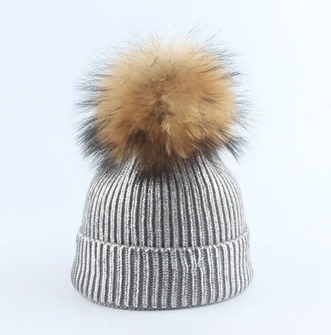 Зимняя шапка для девочек 028 - Цвет: 2-6T