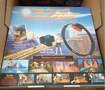 

For Nintend Switch Ring Fit Adventure JoyCon Game For Sport Band Ring-Con Grips Leg Adjustable Elastic Leg Strap