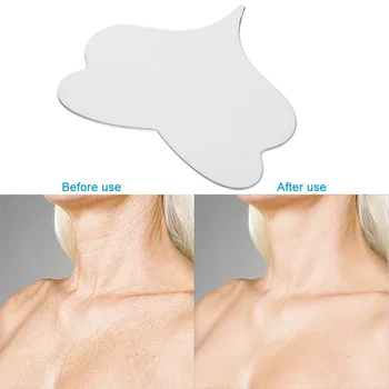 

Silicone Anti Wrinkle Chest Pad Reusable Anti-aging Self-adhesive Chest Pad Eliminate Fine Lines Wrinkles