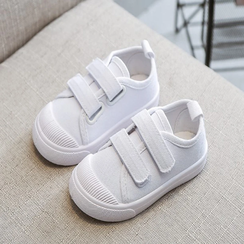 White canvas baby shoes wholesale Clearance