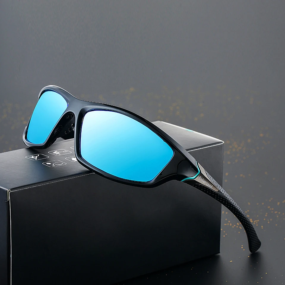 Luxury Polarized Sunglasses One Piece Fishing Classic Sun Glasses Men's Driving Shades Male sunglass Vintage Travel sunglass polarized sunglasses fishing sunglasses vintage sunglasses