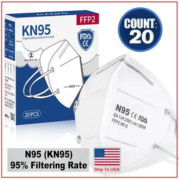 

filtros-de-carbono-mascarillas-para-respirar Ship To USA Non-Disposable 5 Layer Nonwoven Elastic Earloop Care kn-95maskes#107