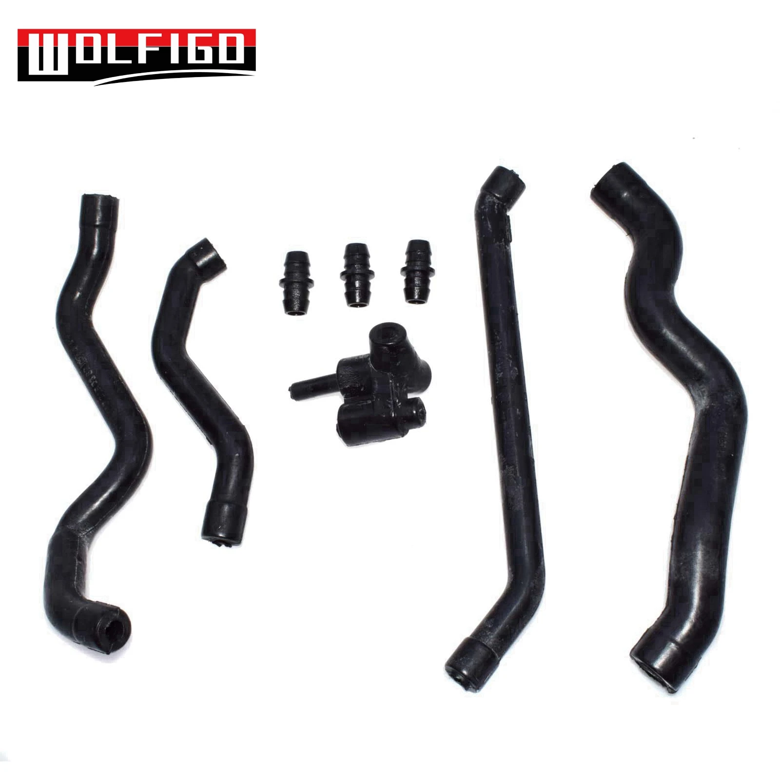 Crankcase Ventalation Air Intake Breather Hose Kit 8pcs For Mercedes 110382,110482,110282,110182 car air intake hose