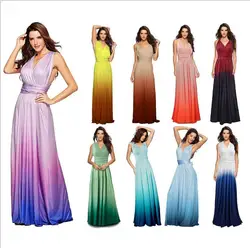 Sega Bridesmaid Dress Floor Length Convertible LONG Maxi Infinity Dress  Multiway Dress Formal Wrap Sexy Evening Wedding Dresses - AliExpress