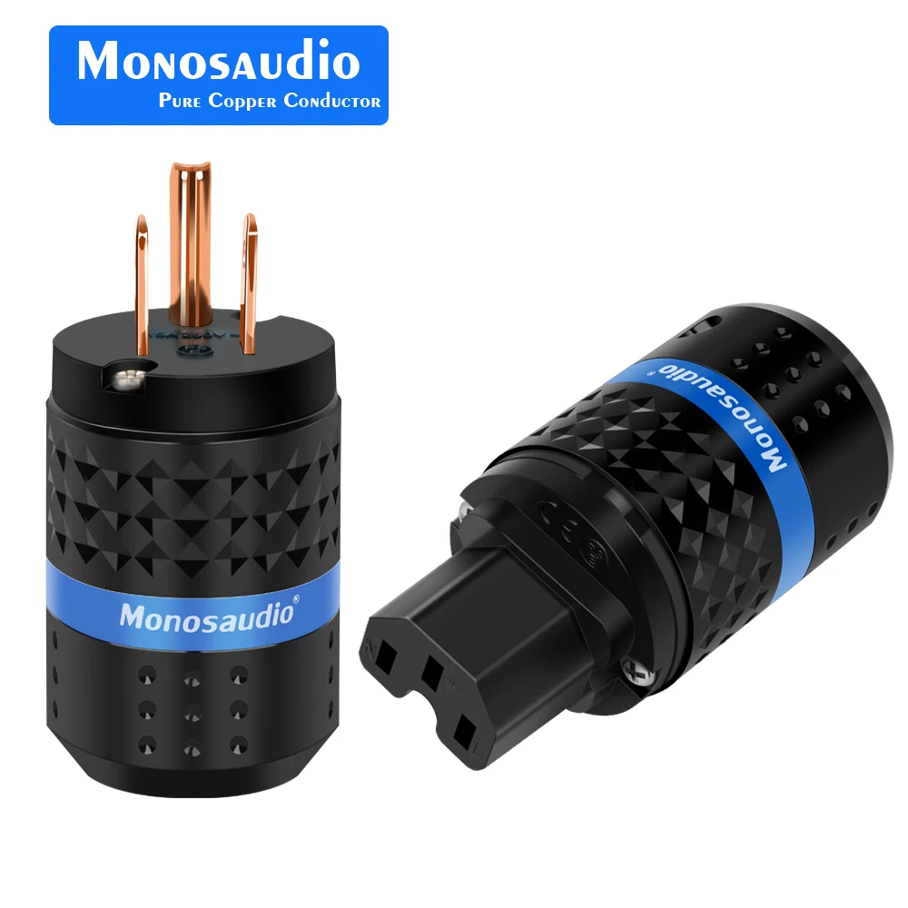 Monosaudio E105G/F105G Cobre Puro Chapado En Oro Versión UE