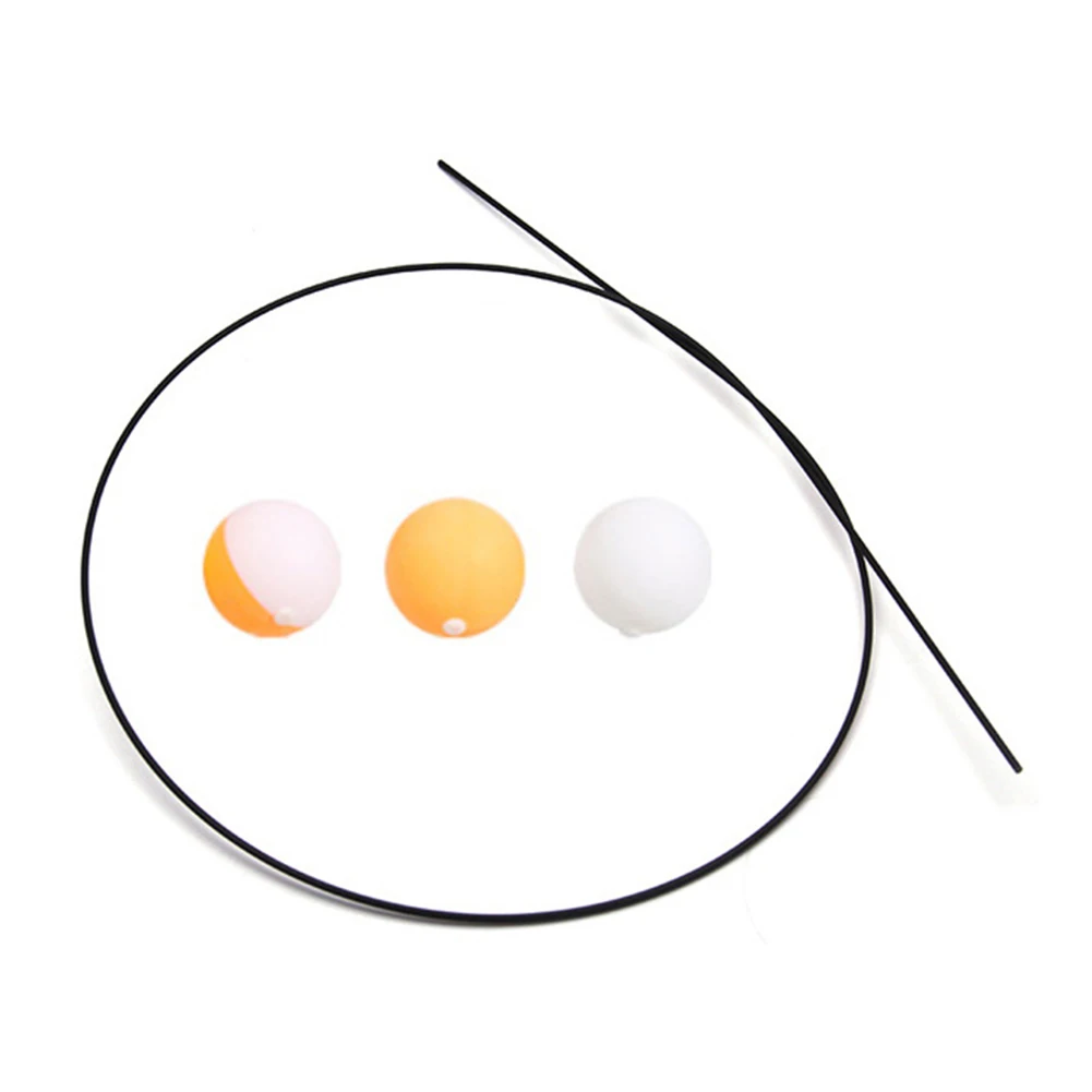 Practice Adjustable Office Sport Myopia Prevention Sucked Type Flexible Shaft Non Slip Rebound Table Tennis Trainer Set Racket