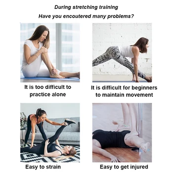 3 Bar Leg Stretcher Adjustable Split Stretching Machine Stainless Steel Home Yoga Dance Exercise Flexibility Training Equipment 2