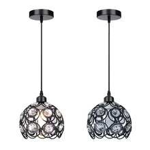 Lampe suspendue Vintage en cristal style Loft industriel, luminaire décoratif d'intérieur, idéal pour un salon, une chambre à coucher, une cuisine, un Bar ou un Restaurant