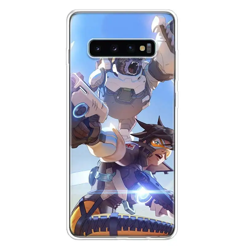 TW025-10 Чехол для телефона Overwatchs Game D. VA для samsung Galaxy S10+ Lite Note 10 9 8 S9 S8 J4 J6 J8 Plus S7 S6 - Цвет: TW025-10