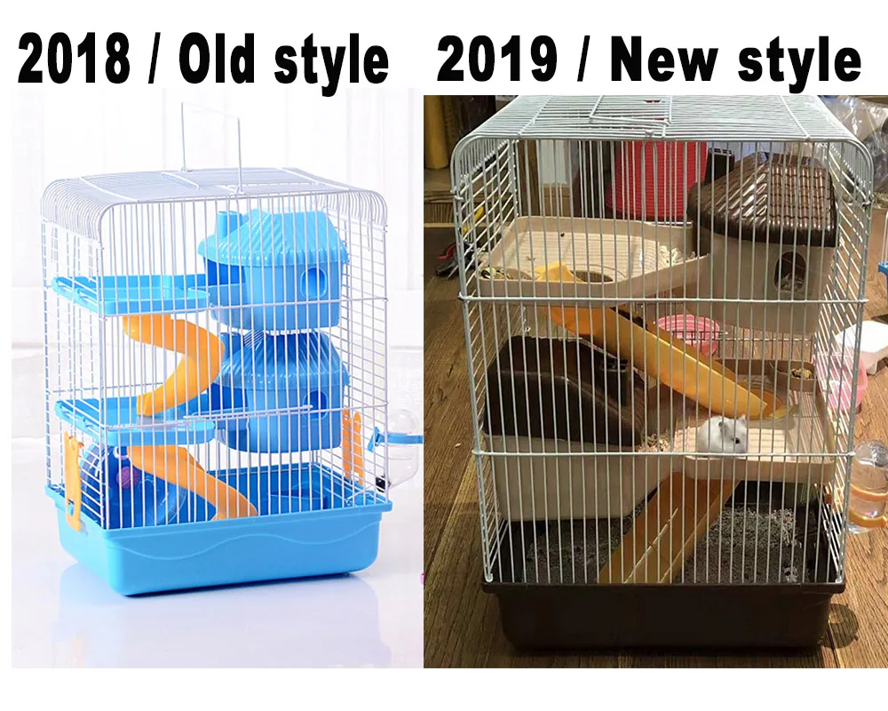 Новый стиль клетка для хомяка домик три или второй крысиная игрушка путешествий