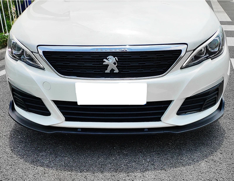 Для Peugeot 308 средства ухода за кожей комплект спойлер 2016 2018 для ABS задняя губа