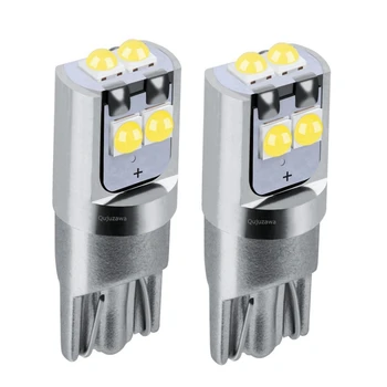 

2PCS T10 W5W New Super Bright LED Car Dome Reading Lamps WY5W 168 501 2825 Auto Turn Side Lights Wedge Parking Bulbs