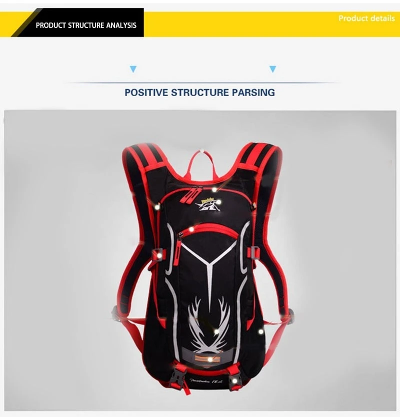 Cheap 18L Bicycle Backpack Outdoor Sport Ultralight Waterproof Bike Bag Cycling Travel Hydration Backpack Water Bag Large Capacity 30