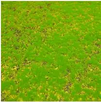 2шт 25*50 см DIY газона модель газона коврик с искусственной травой Открытый Пейзаж микро пейзаж ручной работы песок стол материал модели здания - Цвет: HDD-40-Y