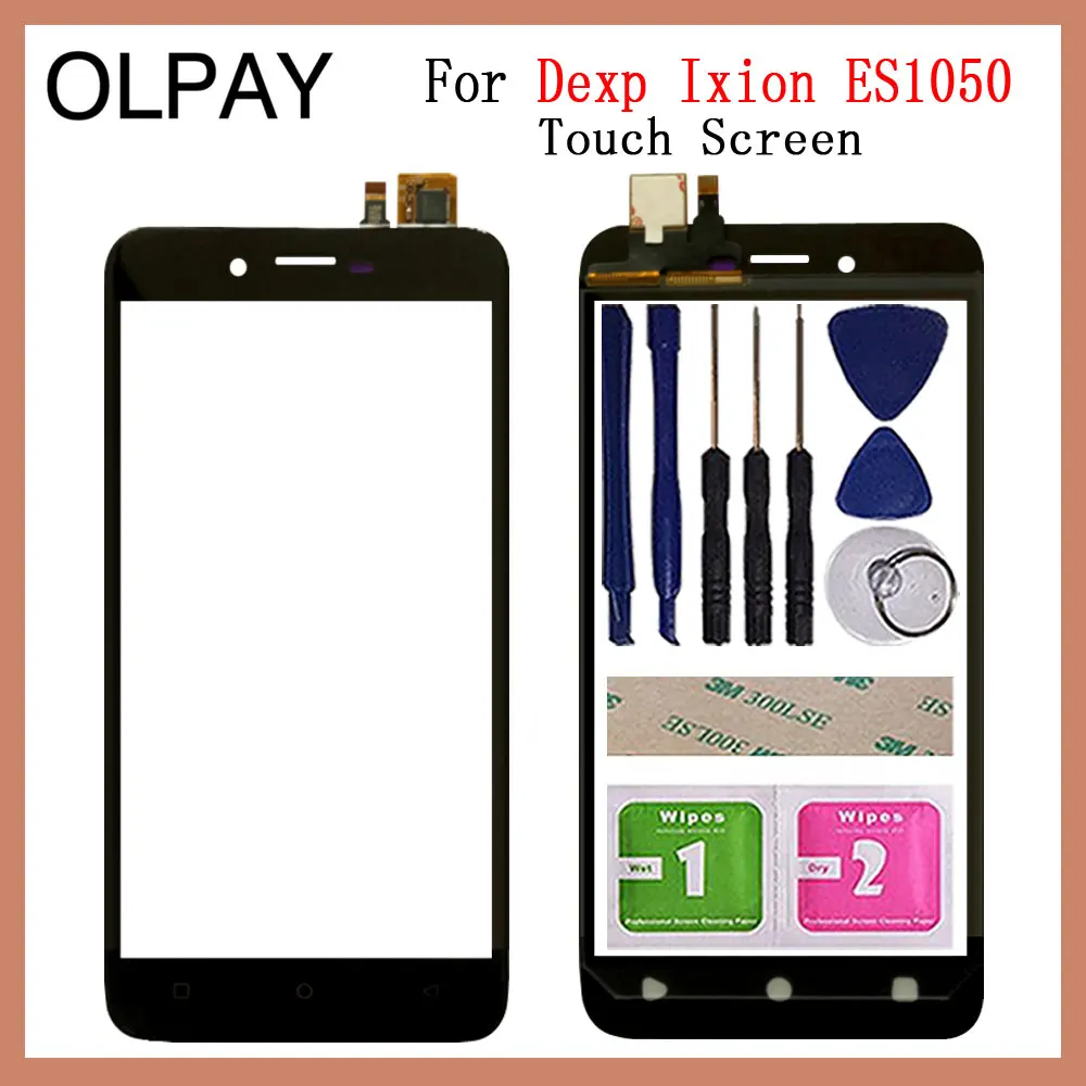 Mobile Phone 5.0'' inch Touch Screen For Dexp Ixion ES1050 Touch Screen Glass Digitizer Panel Lens Sensor Glass Repair parts