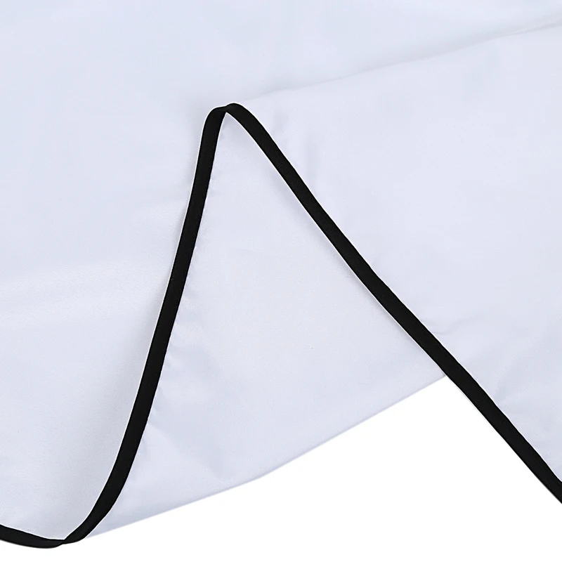 Стрижка волос салонная накидка Парикмахерская прозрачная видимая ткань для стрижки смотровое окно Парикмахерская Ткань