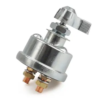 

12V Universal Fixed Key Battery Isolator Kill Switch Car Auto Vehicle Battery Disconnect Switch Cut Off Power