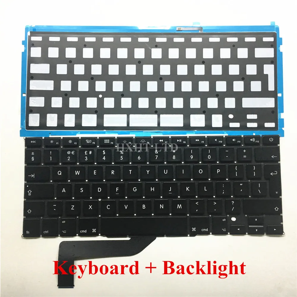 Новая клавиатура A1398 UK с подсветкой для Macbook Pro 15 &quotRetina ноутбука ME664 ME665 ME293 ME294 2012 2015