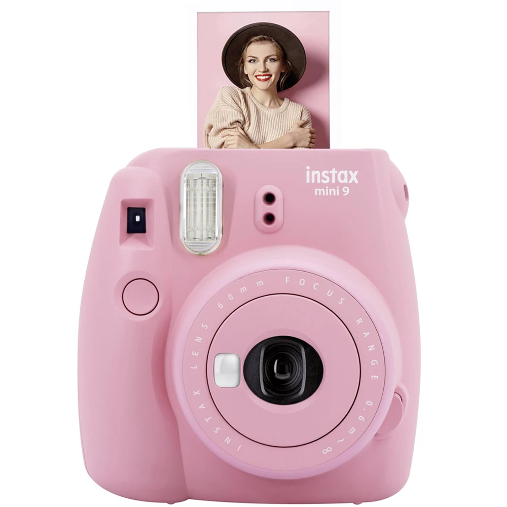 Fujifilm Instax Mini 9 только камера/с 50 листами Белая Мини пленка фото/13 в 1 комплект чехол +