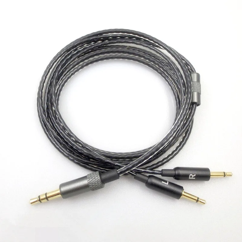 Upgraded Headphone Cable for Sennheiser HD447 HD437 HD202 Headset Replacement Audio Wire 3 5mm to 2 5mm