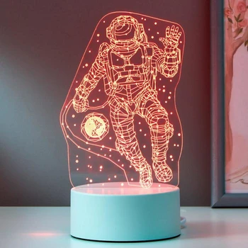 

Lamp "Cosmonaut" LED RGB from the network 20x13 cm 5074799