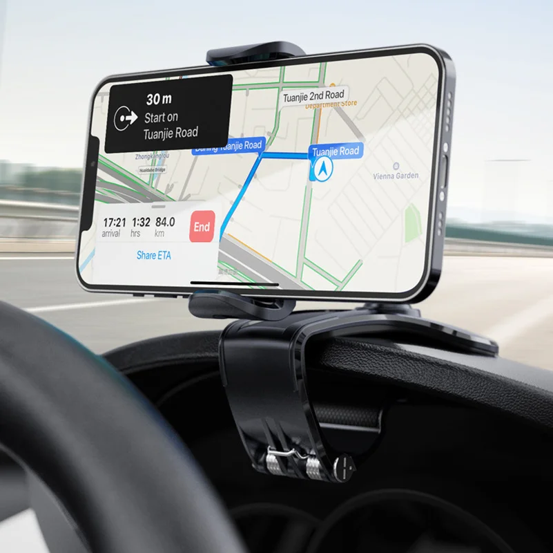

Vehicle Mobile Phone Bracket Car Dashboard Car Multi-functional Fixed Vehicle Navigation Buckle Type Support Frame General