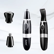 3 в 1 триммер для носа, персональный уход за здоровьем, электронный триммер для ушей, носа, шеи, бровей для мужчин, бритва для удаления волос, инструменты для макияжа F35