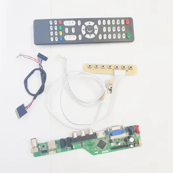 

For LTN173KT02 laptop led lcd monitor T.V53 display controller driver card kit HDMI/VGA/AV/USB LVDS WLED 17.3" 1600 *900 40 pin
