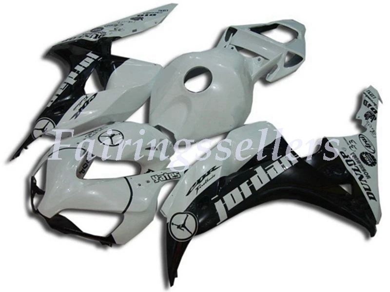 Литьевая Форма ABS Полный комплект обтекателя Подходит для Honda CBR1000RR 06 07 2006 2007 1000RR Обтекатели белый синий