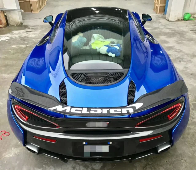 Для mlaren 570S 570GT 540C 650s NOVITEC стиль карбоновое волокно задний спойлер