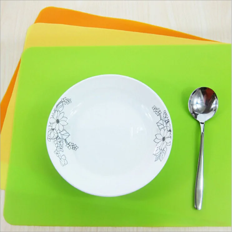 Горячие силиконовые сервировочные Коврики Толстые Нескользящие теплые коврики