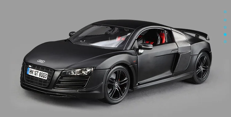 Maisto Audi R8 V10 плюс брелок для автомобильных ключей, модель 1: 18 модель оригинальные, фабричные, по цене производителя, модель автомобиля коллекция подарков