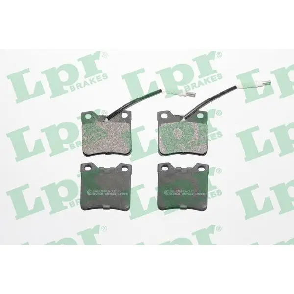 Brake pads PEUGEOT 406 1.6-3.0 95-04/607 2.0-3.0 00-back