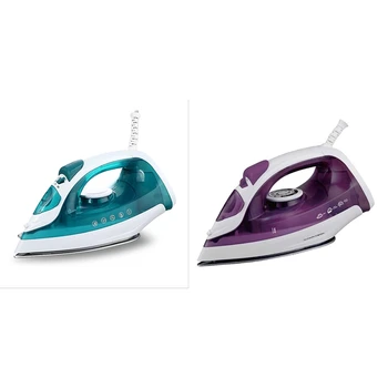 

Portable Mini Electric Garment Steamer Steam Iron for Clothing Iron Adjustable Ceramic Soleplate Iron