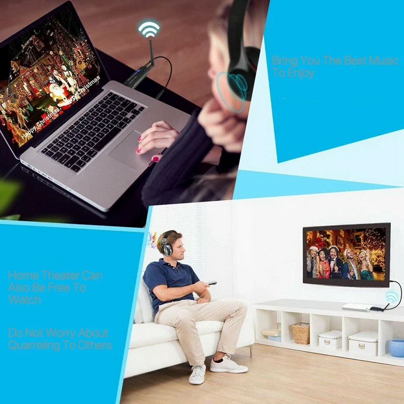 Bluetooth 5,0 USB аудио передатчик APTX LL 3,5 мм AUX RCA беспроводной адаптер для PS4 PC tv