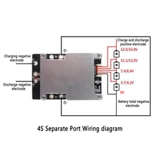 Балансир 4S BMS 3,2 В 120A 150A 160A 200A 380A 18650 Lipo литиевая батарея защита эквалайзер плата Lifepo4 4S BMS PCB PCM DIY