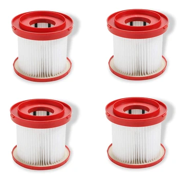 

4 Pcs HEPA Wet Dry Vacuum Filter Compatible with Milwaukee 49-90-1900. Designed for M18 2 Gallon Wet/Dry Vacuum Model 0880-20