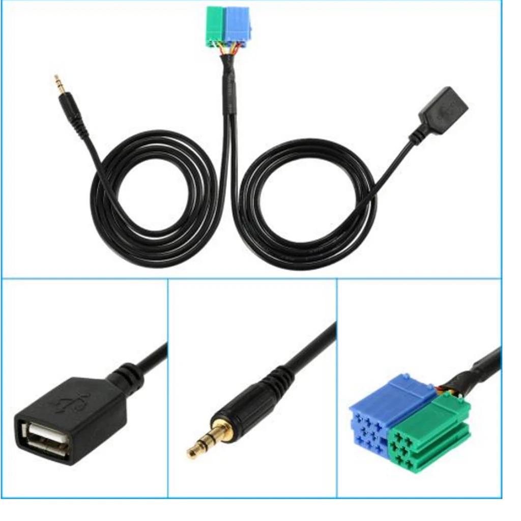 3 5 AUX Jack Соединительный адаптер 20P провод для IPod мобильного телефона