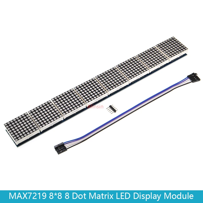 MAX7219 8*8 8 Dot Matrix LED Display Module Digital Tube Microcontroller Control Drive Board 5V For Arduino Electronic DIY Kit