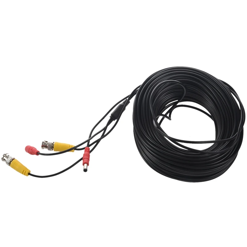 

HHO-1*50m BNC Video Power Cable For CCTV Camera DVR Security System